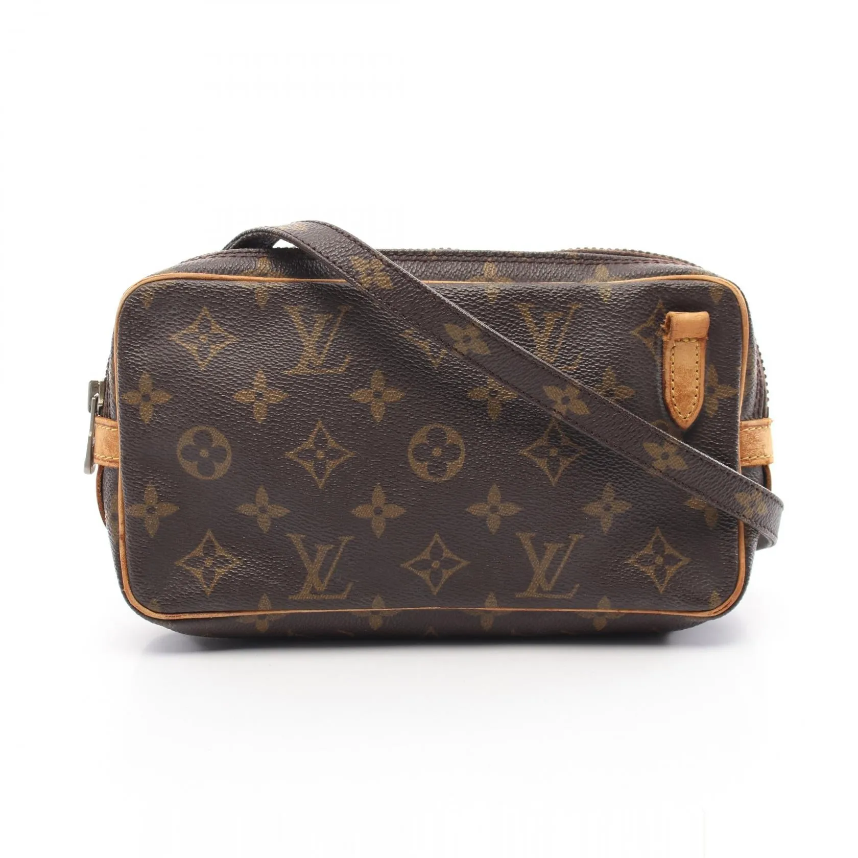 Louis Vuitton Monogram Canvas Leather Shoulder Bag