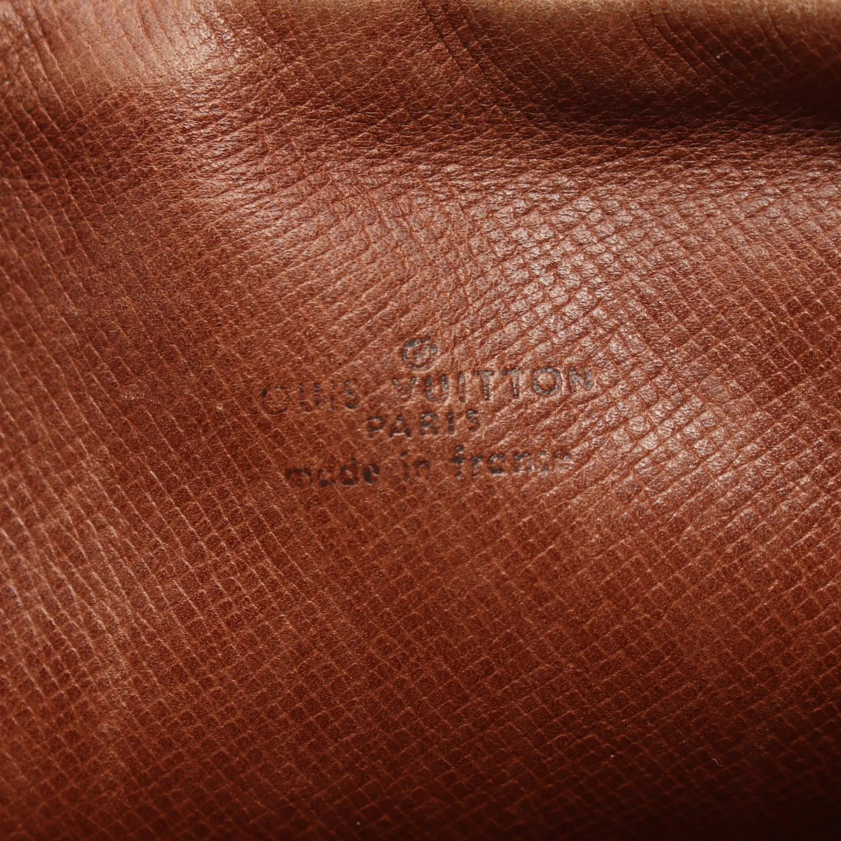 Louis Vuitton Monogram Canvas Leather Shoulder Bag