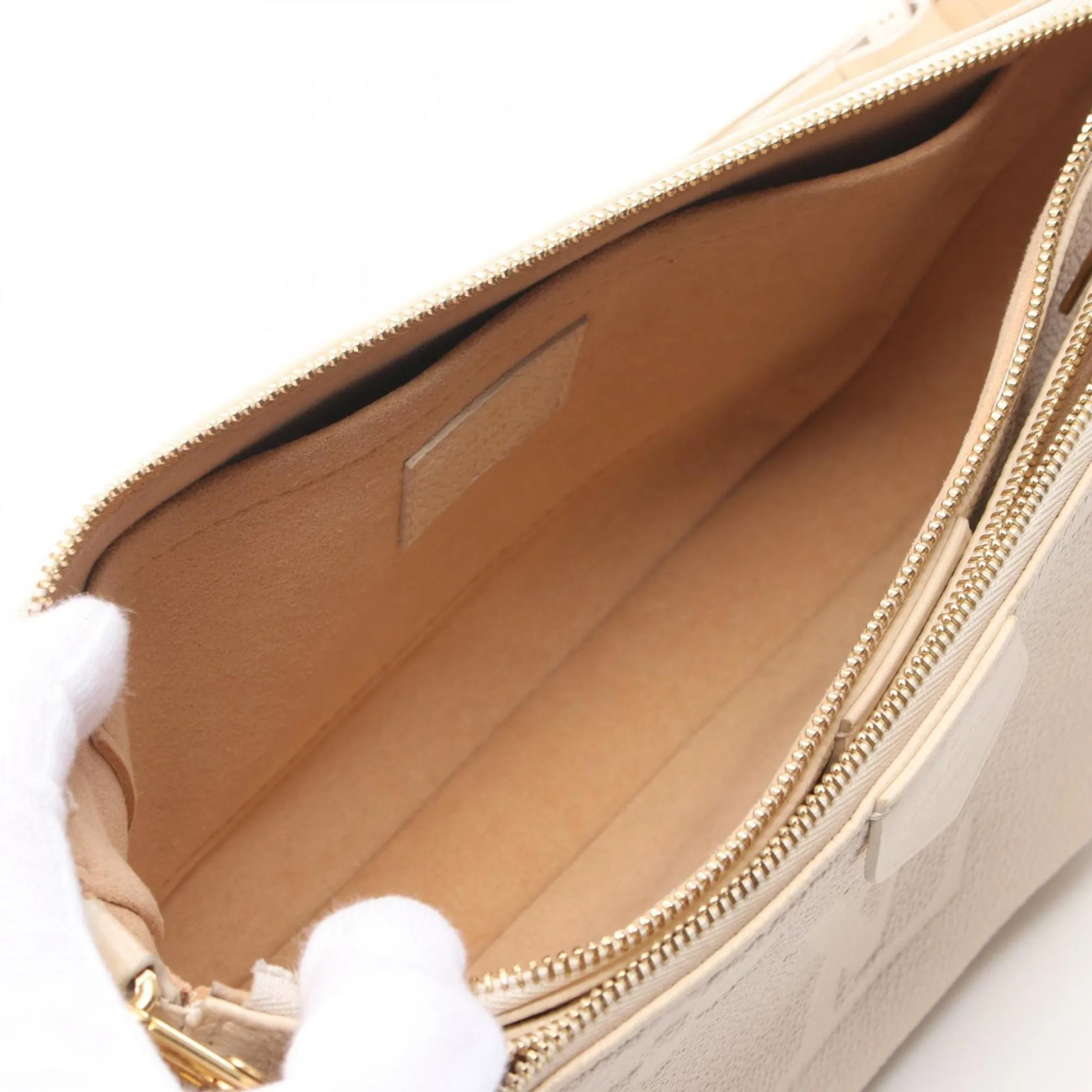 Louis Vuitton Monogram Empreinte Pochette Shoulder Bag (Pre-Owned)