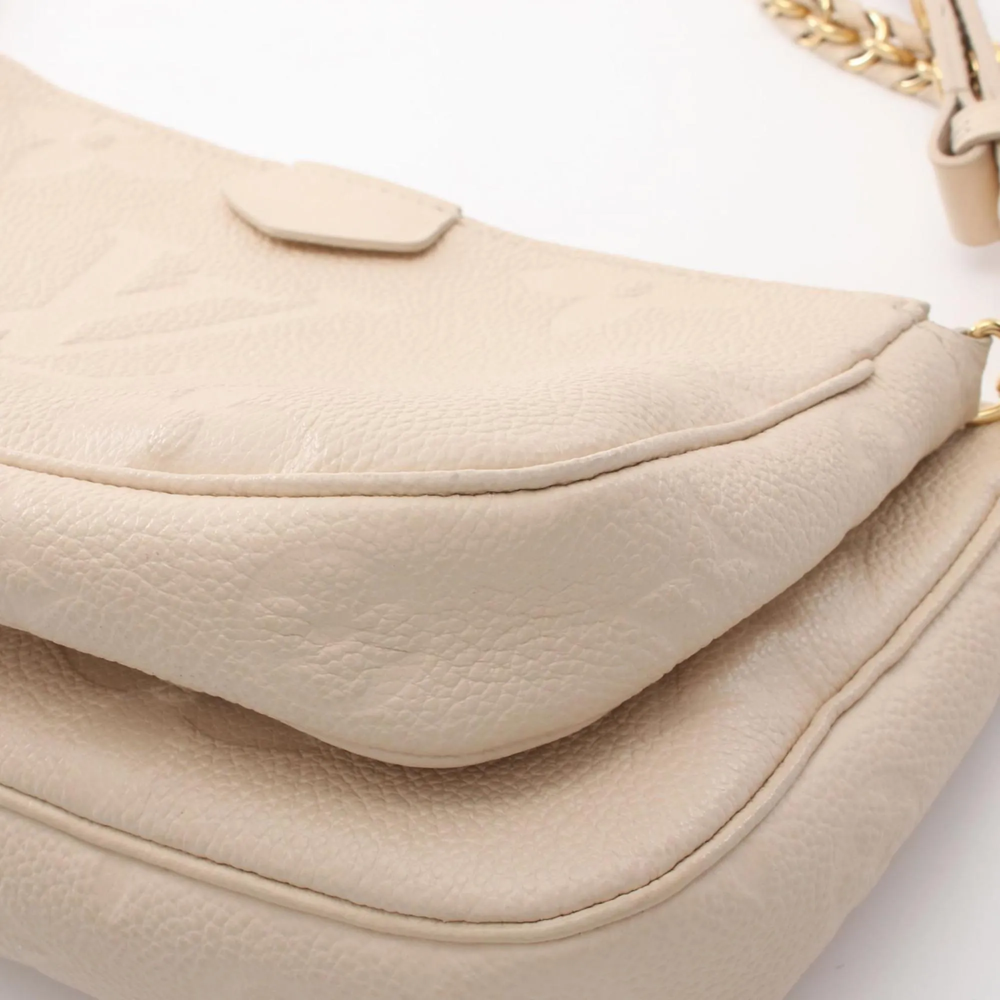 Louis Vuitton Monogram Empreinte Pochette Shoulder Bag (Pre-Owned)