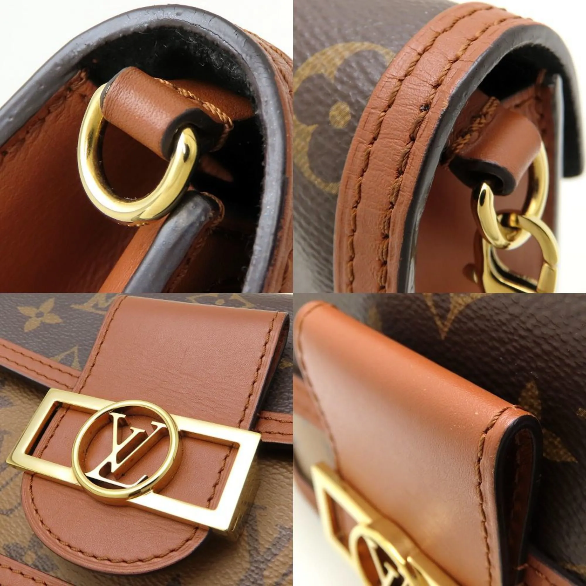 Louis Vuitton Monogram Reverse Monogram Reverse Shoulder Bag (Pre-Owned)