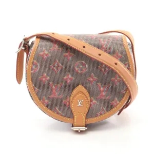 Louis Vuitton pink Rouge Canvas Leather Shoulder Bag (Pre-Owned)