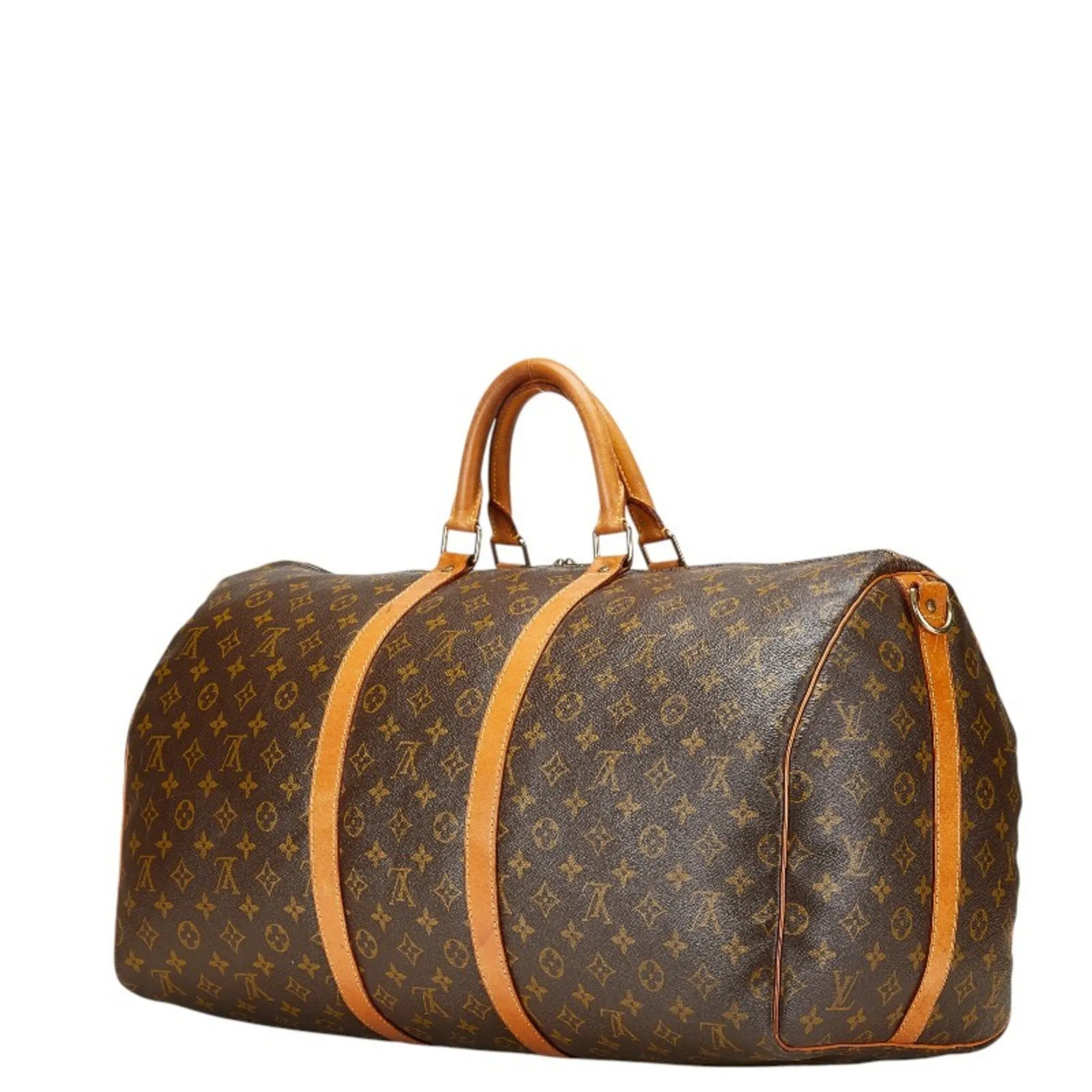 Louis Vuitton Pvc Leather Boston Bag Shoulder Bag (Pre-Owned)