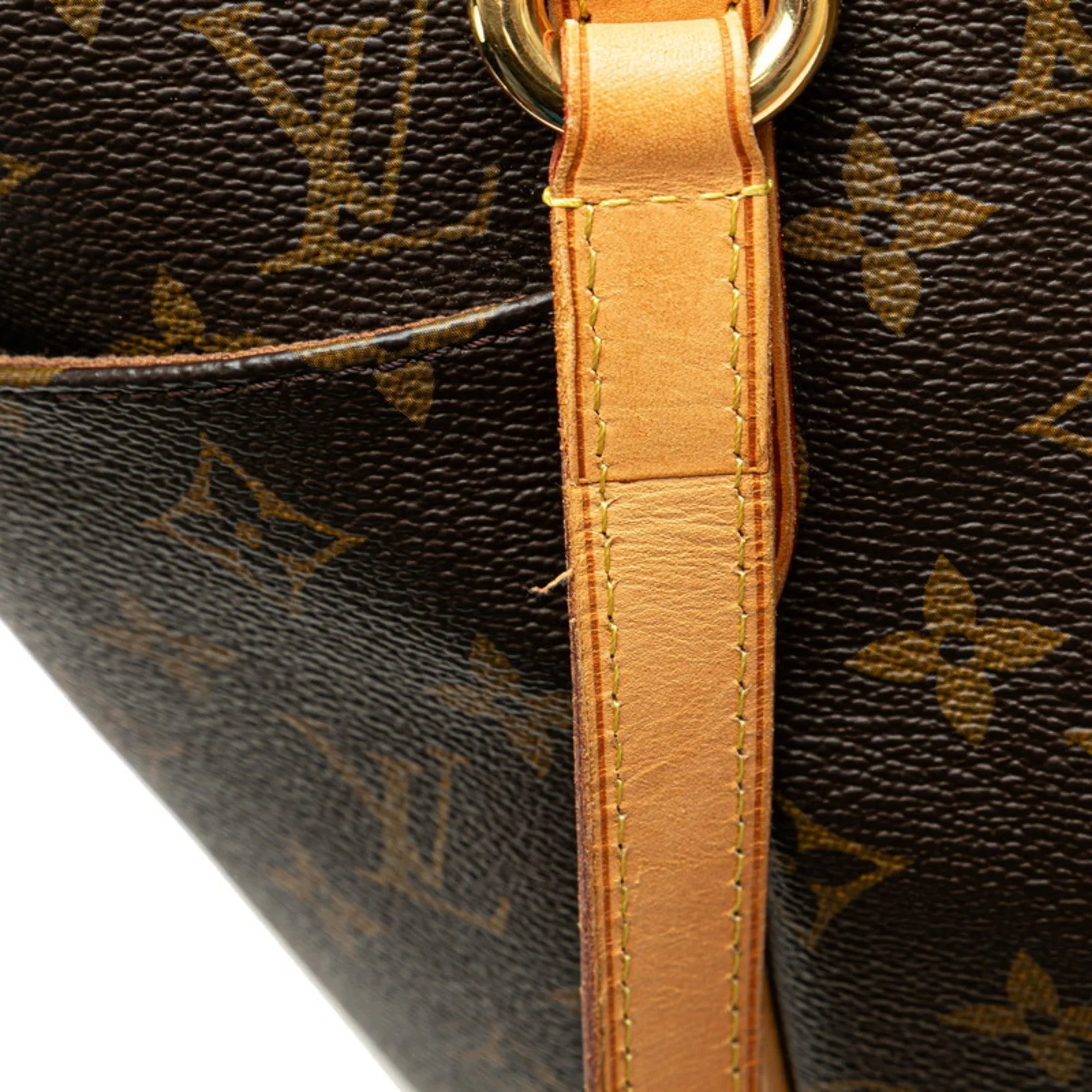 Louis Vuitton Pvc Leather Handbag Shoulder Bag (Pre-Owned)