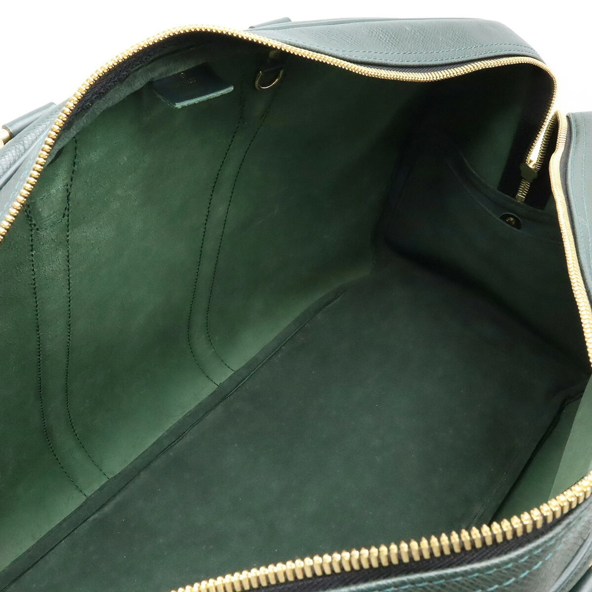 Louis Vuitton Taiga Taiga Leather Boston Bag Shoulder Bag (Pre-Owned)