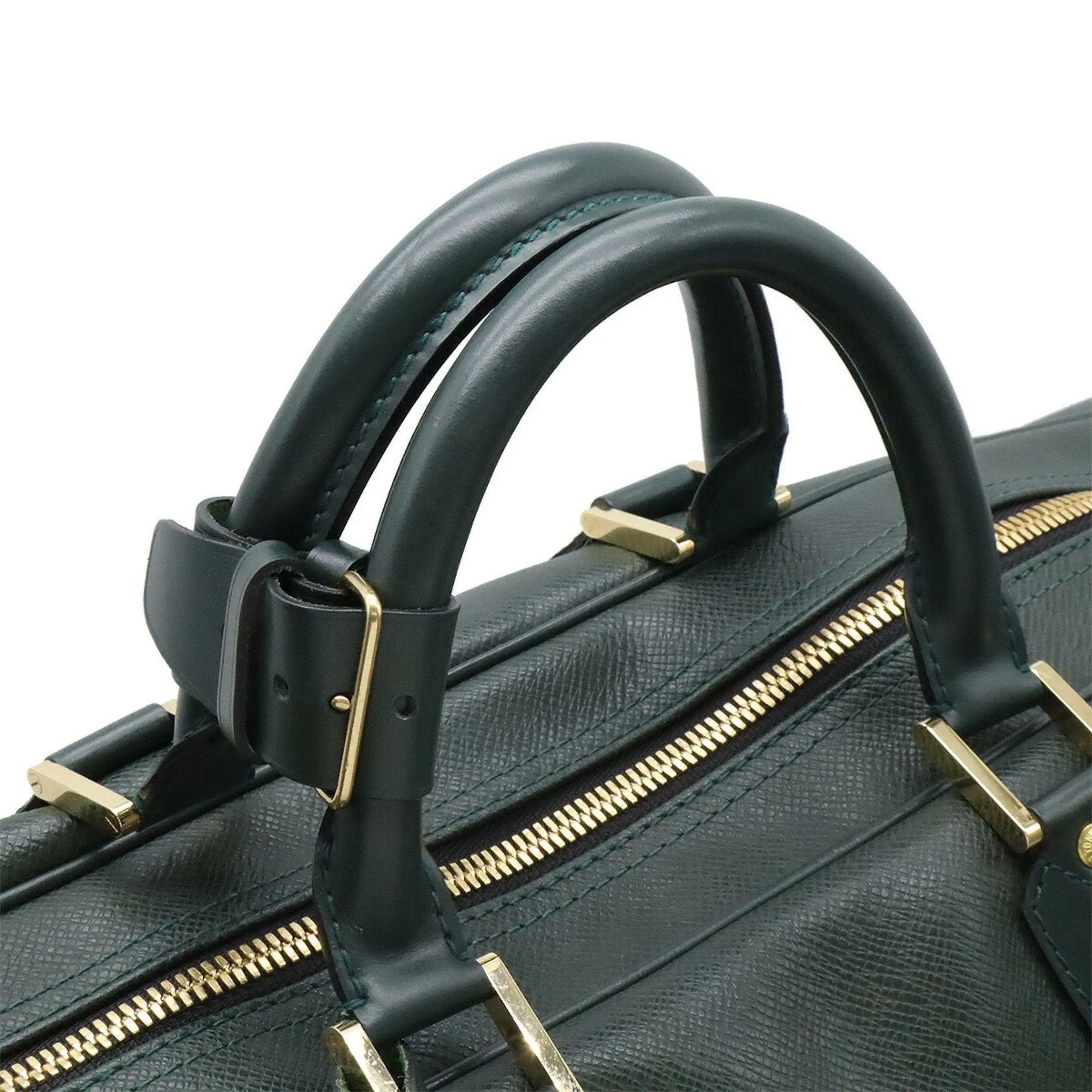 Louis Vuitton Taiga Taiga Leather Boston Bag Shoulder Bag (Pre-Owned)