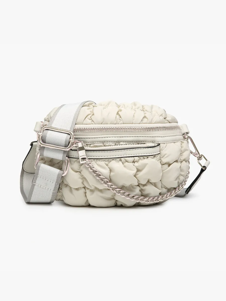 Mabel Quilted Nylon Belt Bag