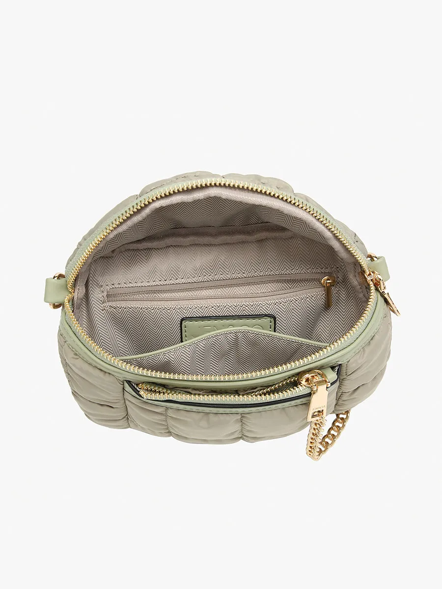 Mabel Quilted Nylon Belt Bag