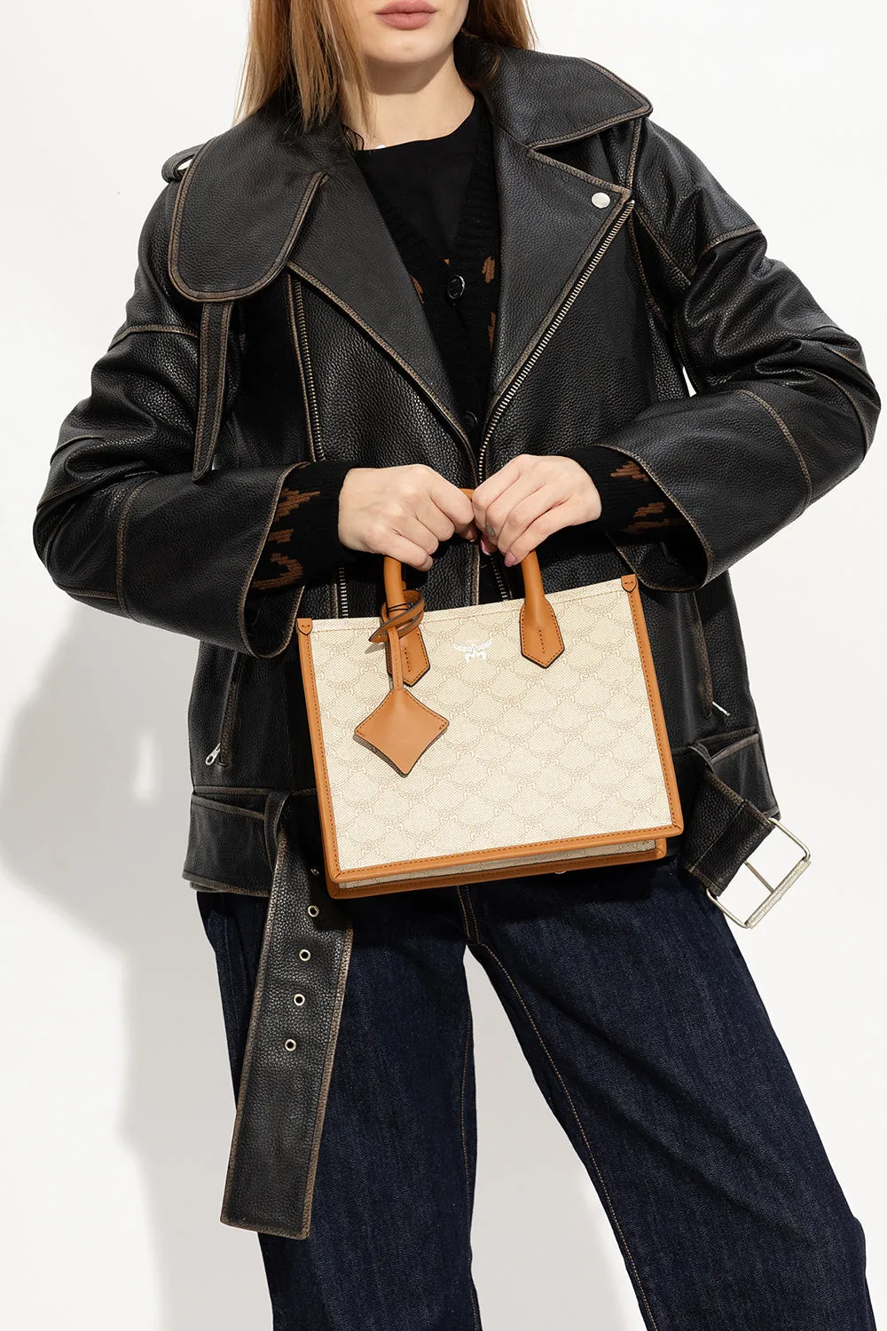 Mcm Himmel Small Shoulder Bag