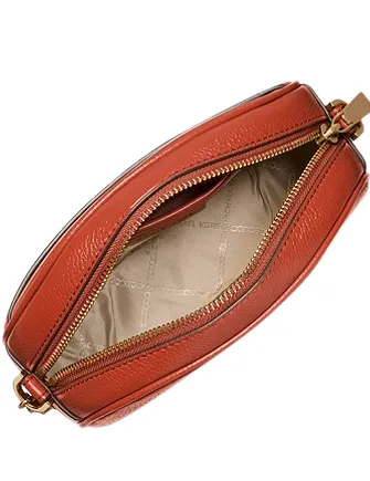 Michael Michael Kors Jet Set Charm Small Pebbled Leather Crossbody Bag
