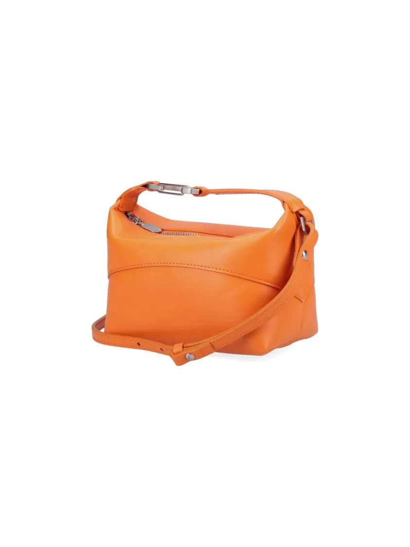 Moon" Top Handle Bag ?Orange