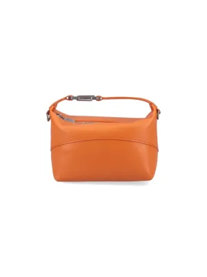Moon" Top Handle Bag ?Orange