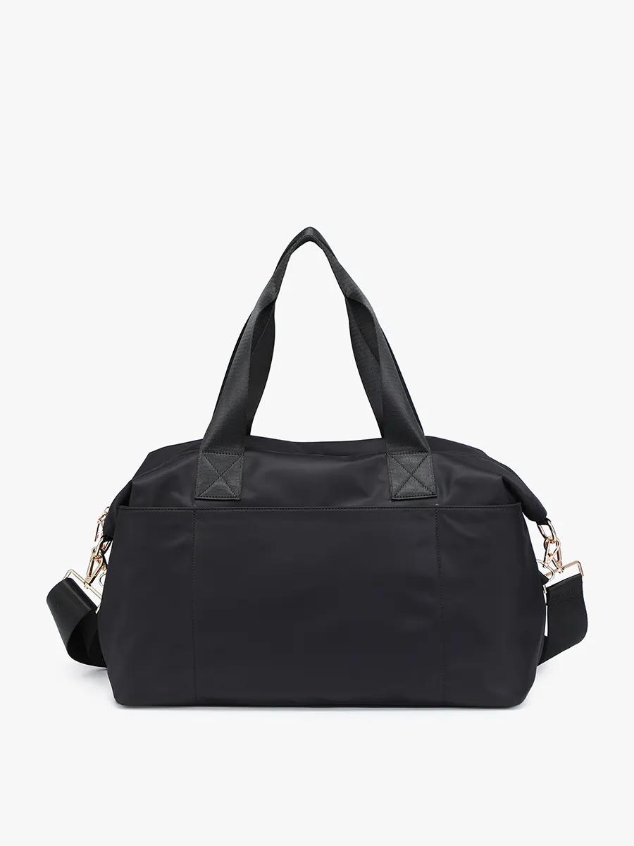 Navy Vegan Nylon Weekender