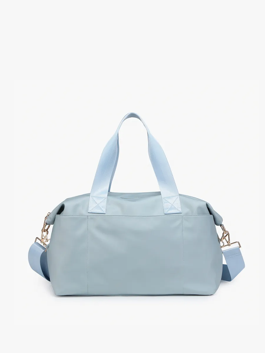 Navy Vegan Nylon Weekender