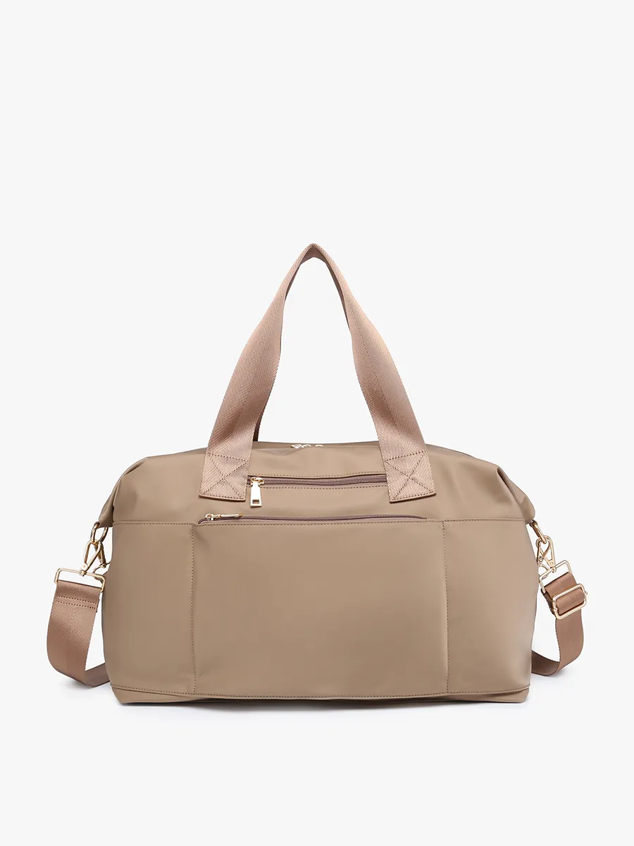 Navy Vegan Nylon Weekender