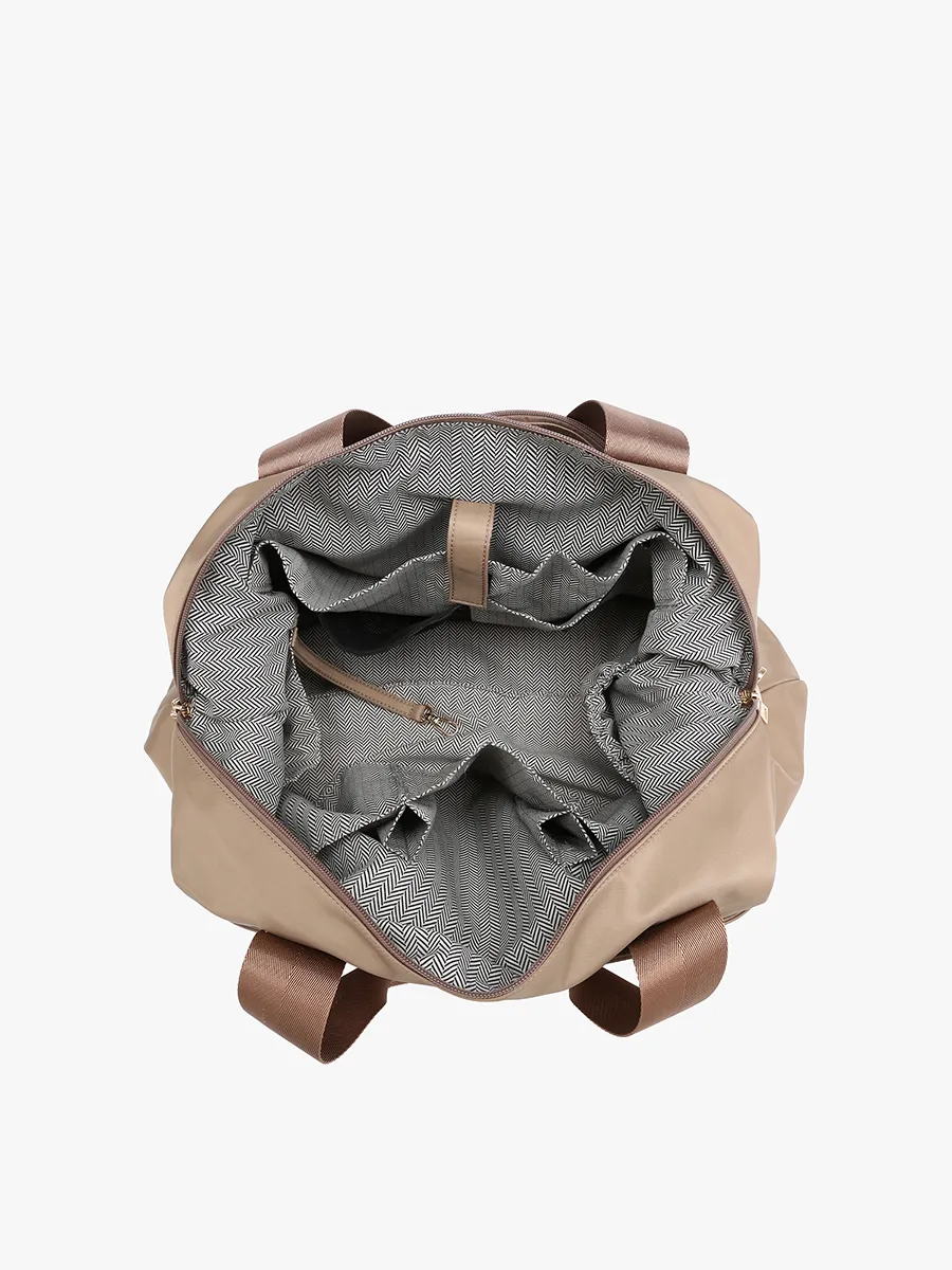 Navy Vegan Nylon Weekender