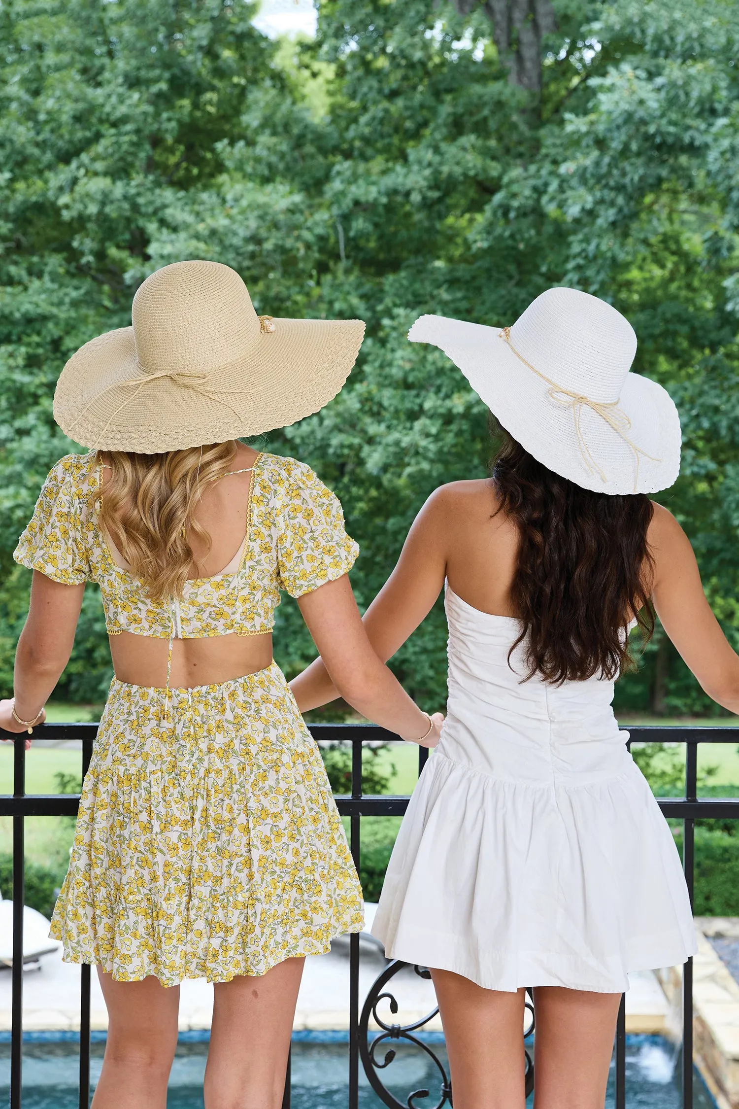 Nila Charm Trim Straw Hat