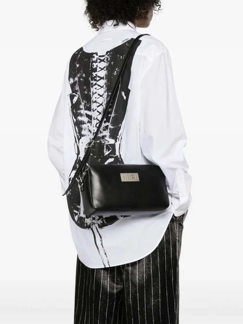 Numbers-Plaque Cross Body Bag