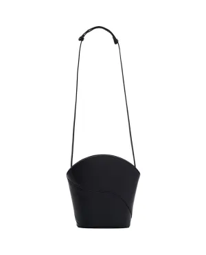 Oru Zip Leather Shoulder Bag