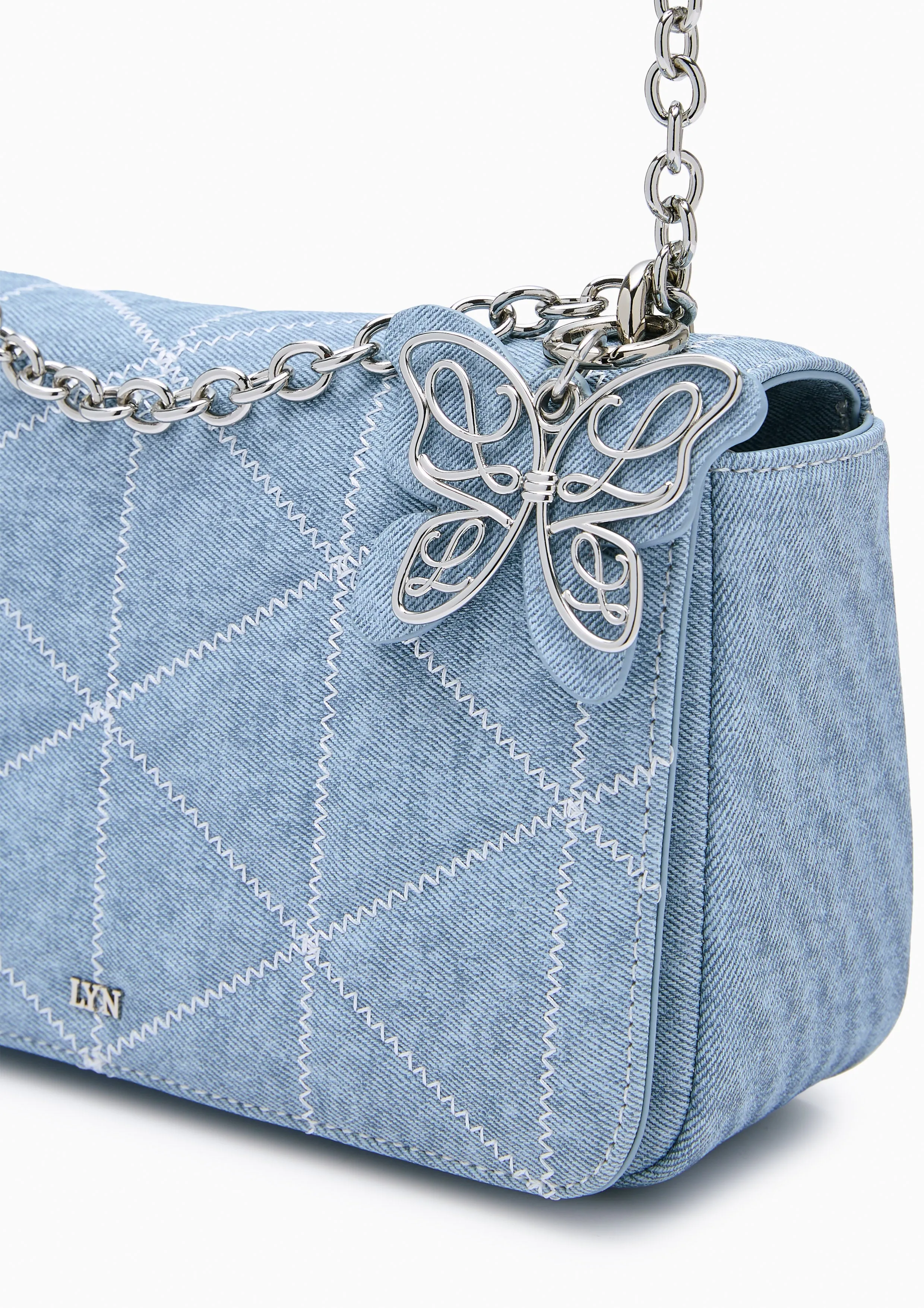 Papillon S Crossbody Bag Blue