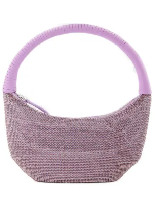 Pepper Crystal  Hobo Bag  - Lilac - Strass