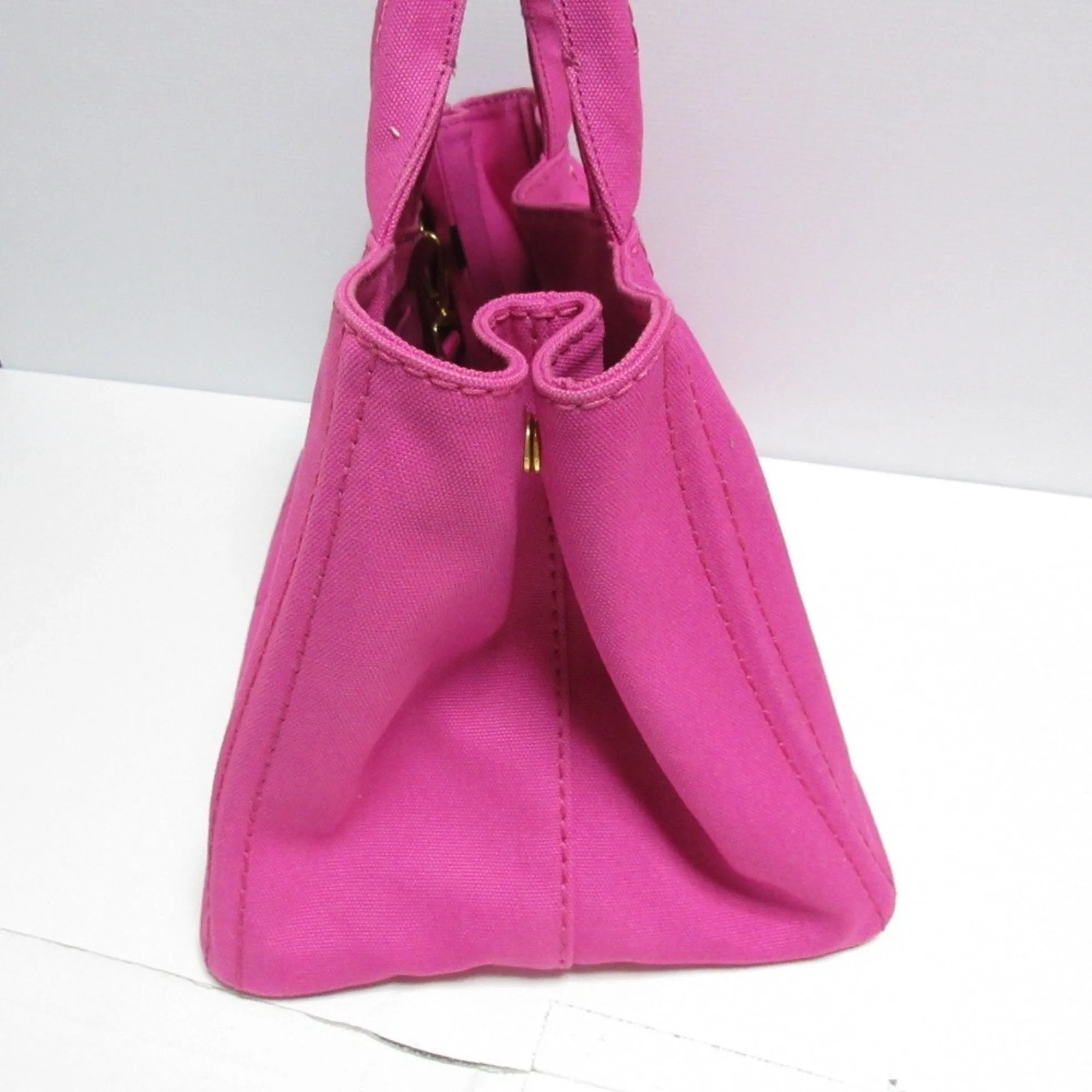 Prada Canapa Shoulder Bag Tote Bag (Pre-Owned)