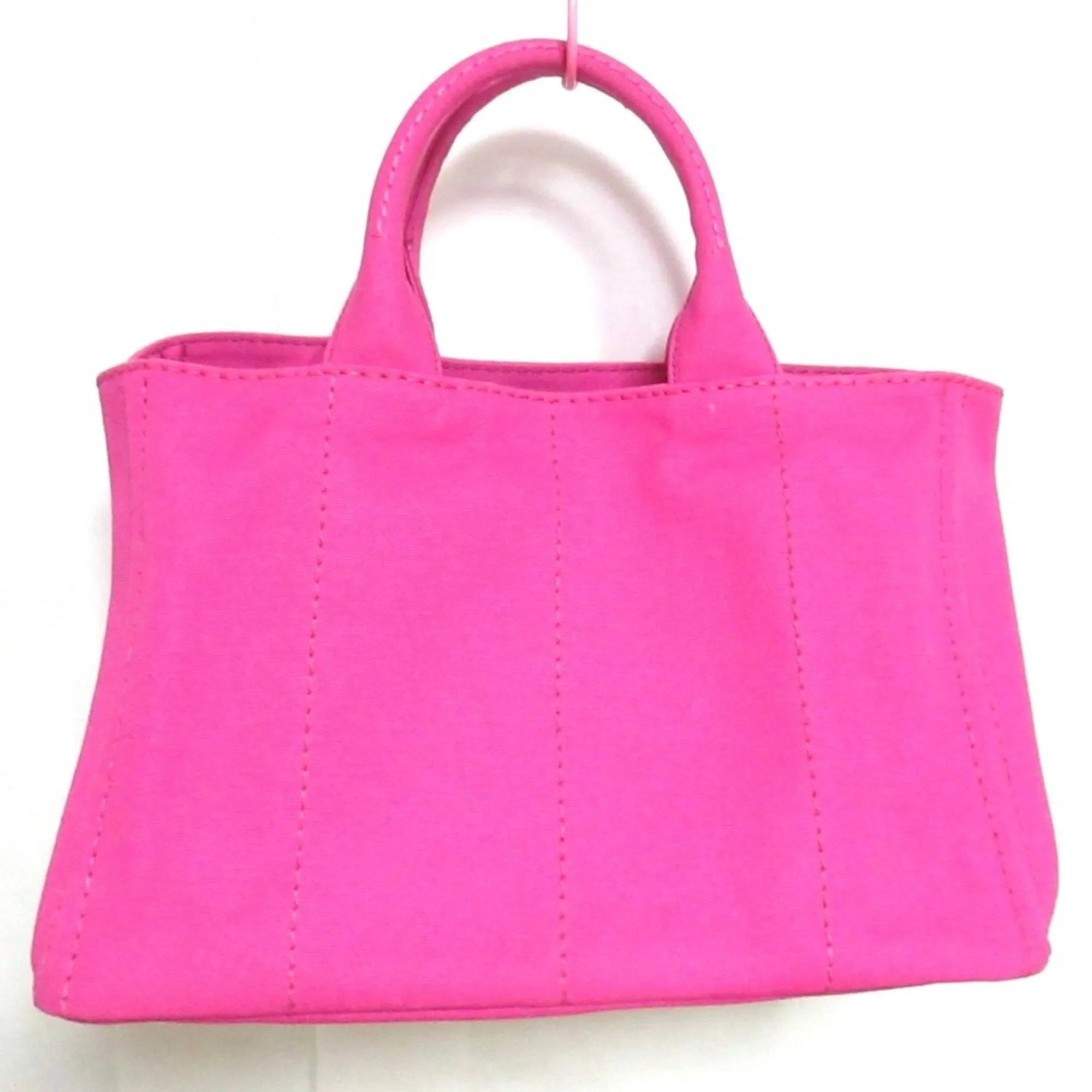Prada Canapa Shoulder Bag Tote Bag (Pre-Owned)