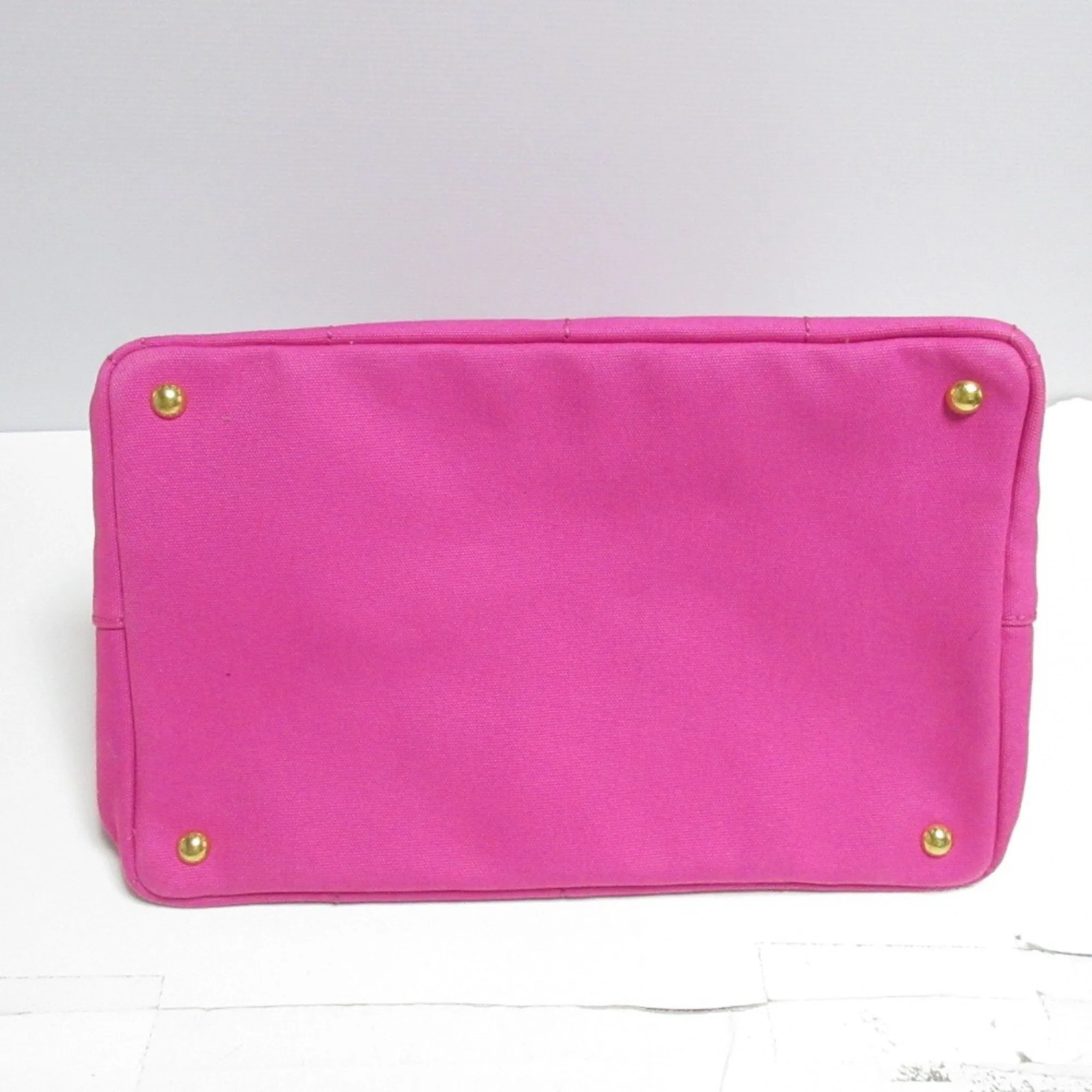 Prada Canapa Shoulder Bag Tote Bag (Pre-Owned)