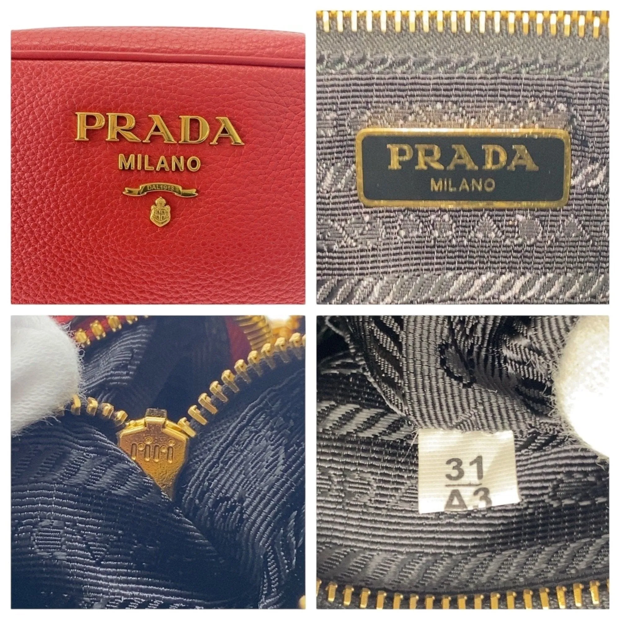 Prada Leather Shoulder Bag (Pre-Owned)