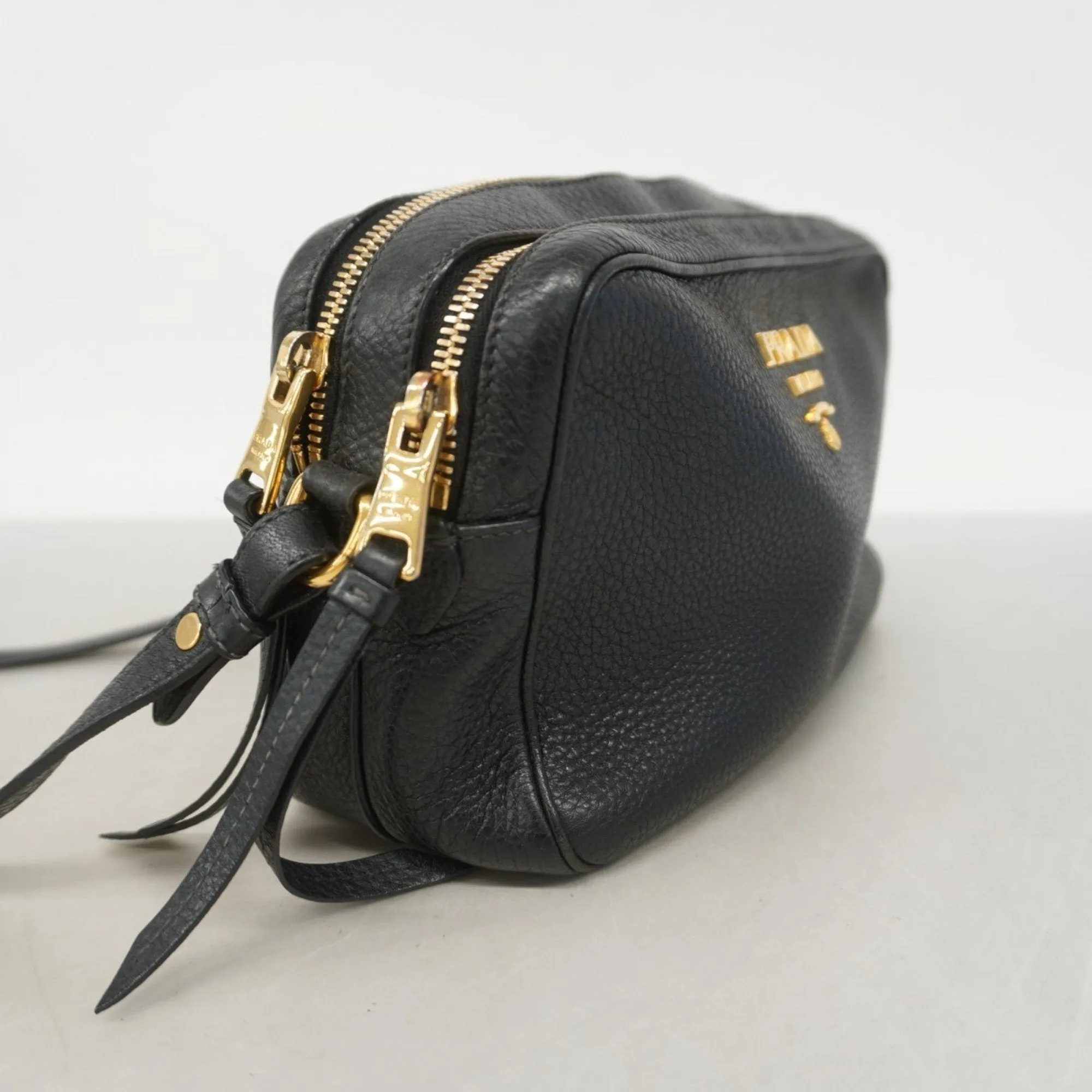 Prada Leather Shoulder Bag (Pre-Owned)