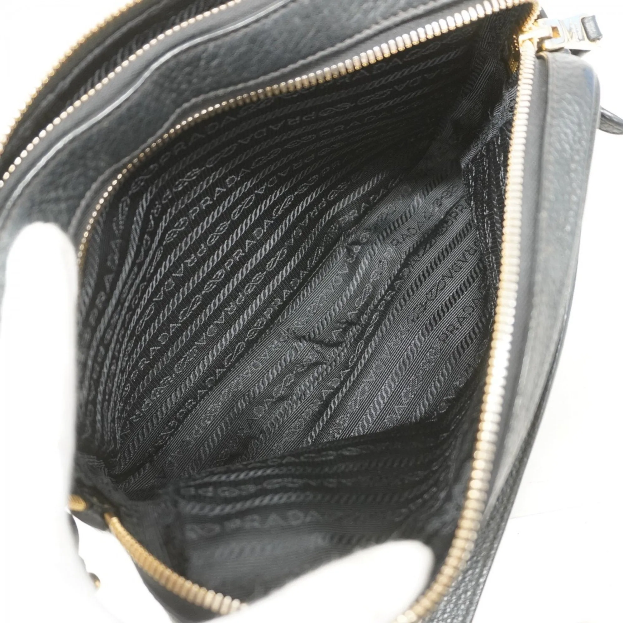 Prada Leather Shoulder Bag (Pre-Owned)