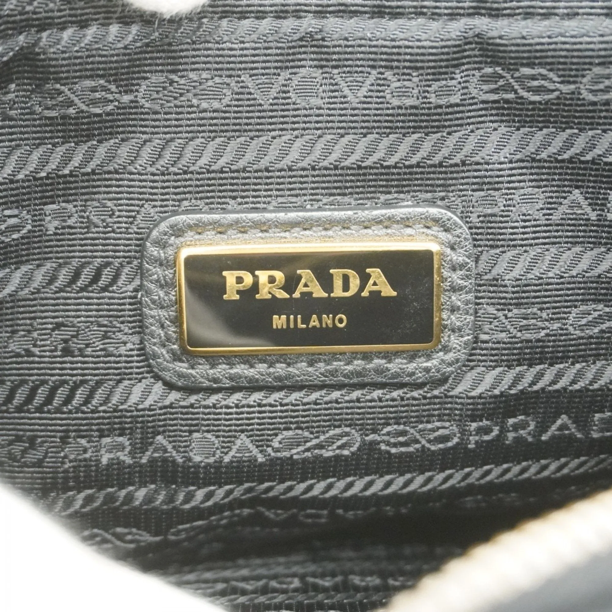 Prada Leather Shoulder Bag (Pre-Owned)