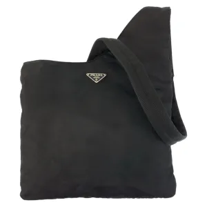 Prada Nylon Messenger Bag Shoulder Bag (Pre-Owned)