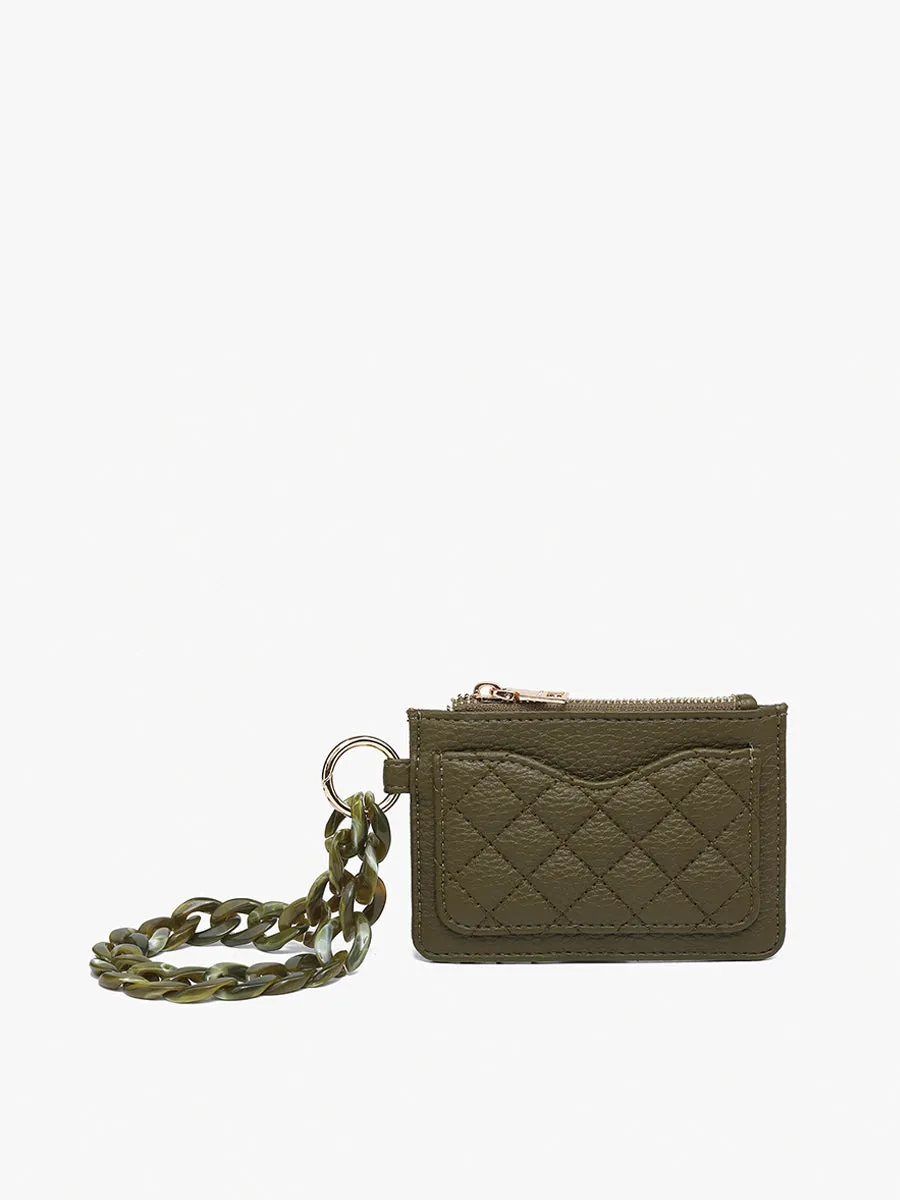 Rhodes Vegan Quilted Bangle