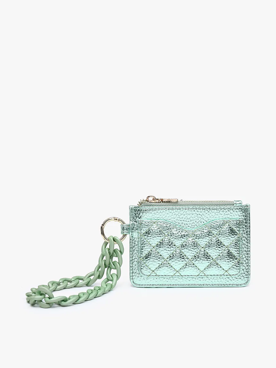 Rhodes Vegan Quilted Bangle