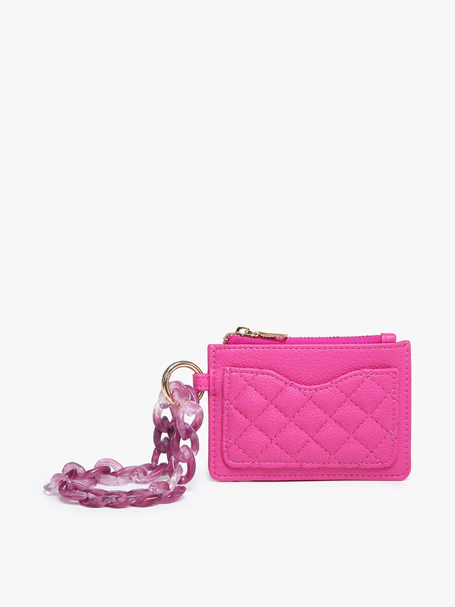 Rhodes Vegan Quilted Bangle