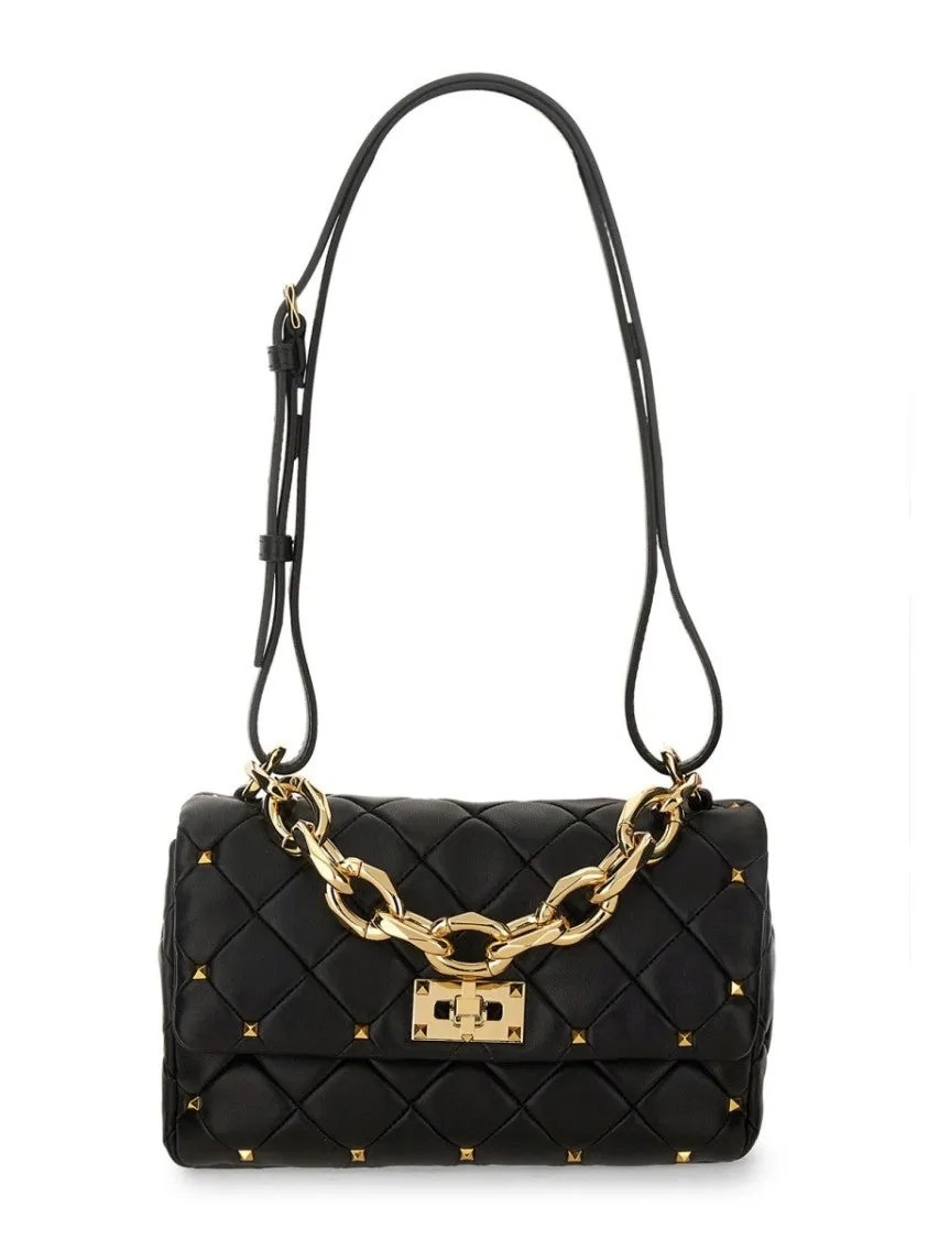 Rockstud Spike Small Shoulder Bag