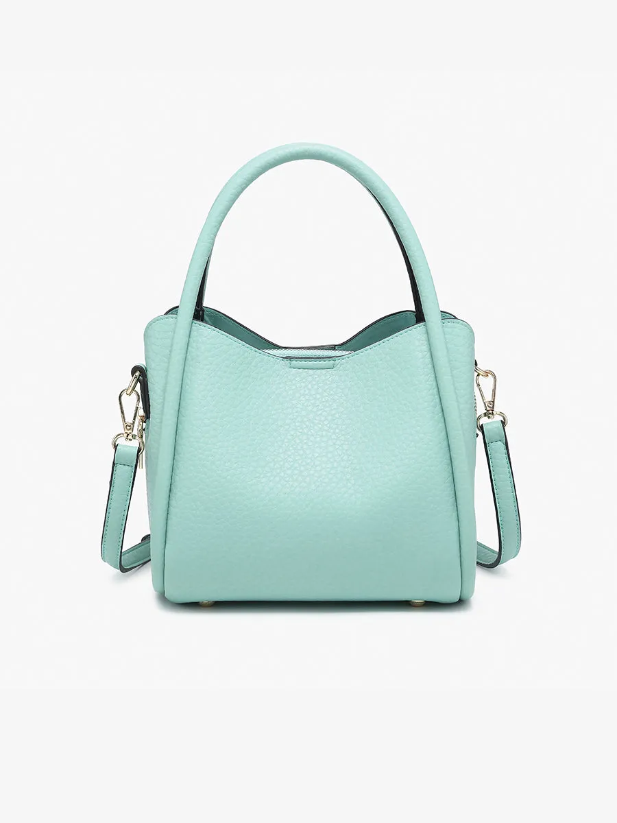 Ruby Vegan Shaped Satchel