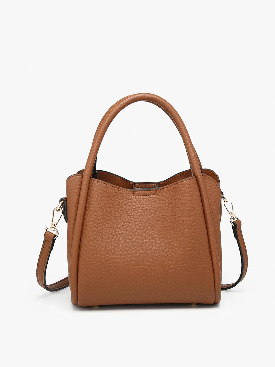 Ruby Vegan Shaped Satchel