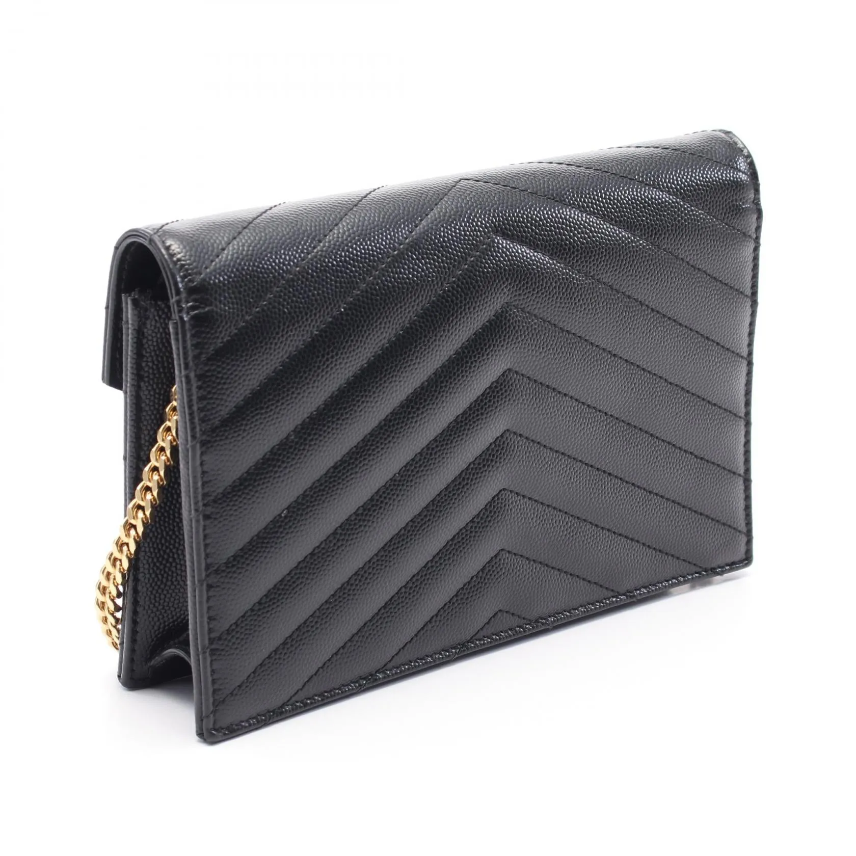 Saint Laurent Cassandra Leather Shoulder Bag