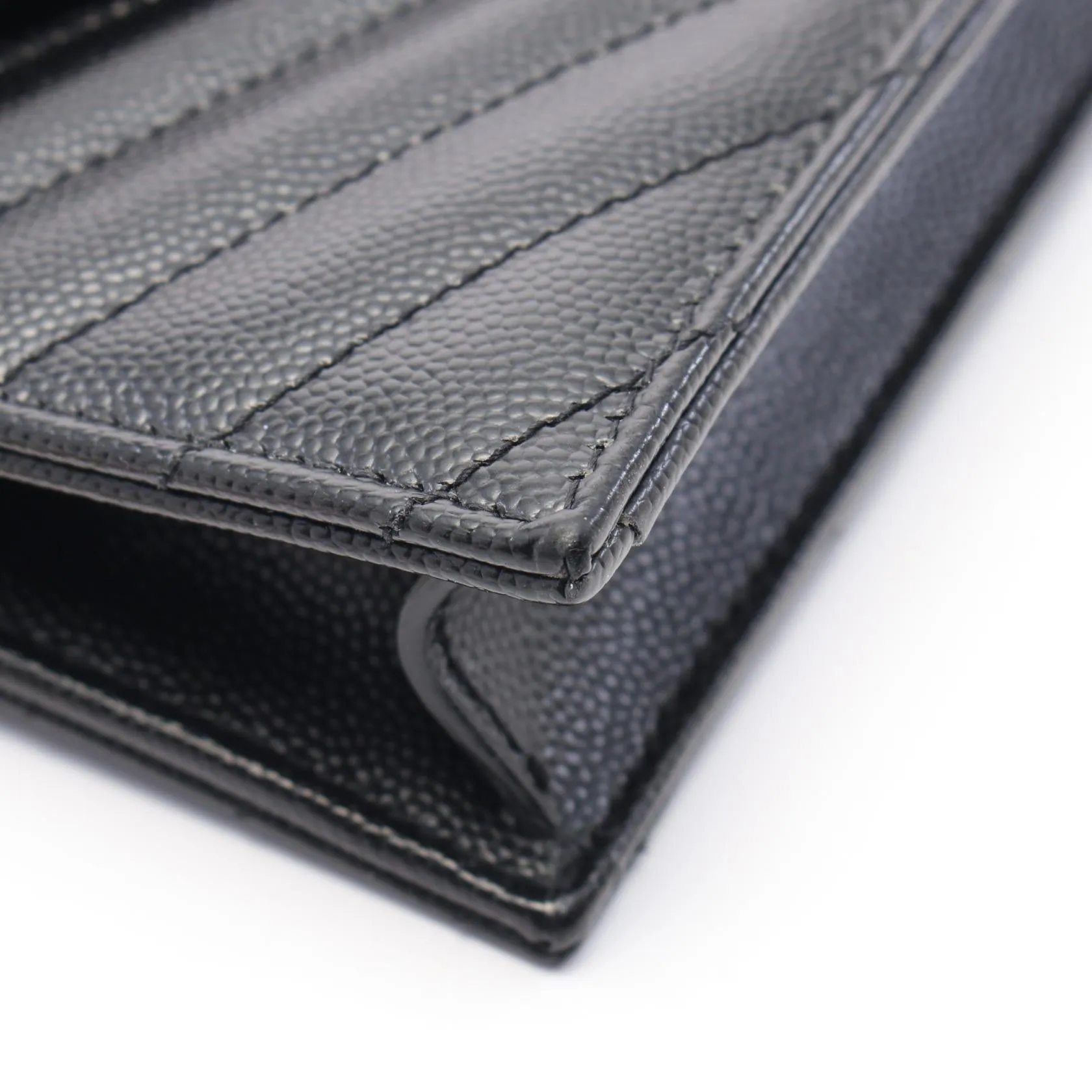 Saint Laurent Cassandra Leather Shoulder Bag