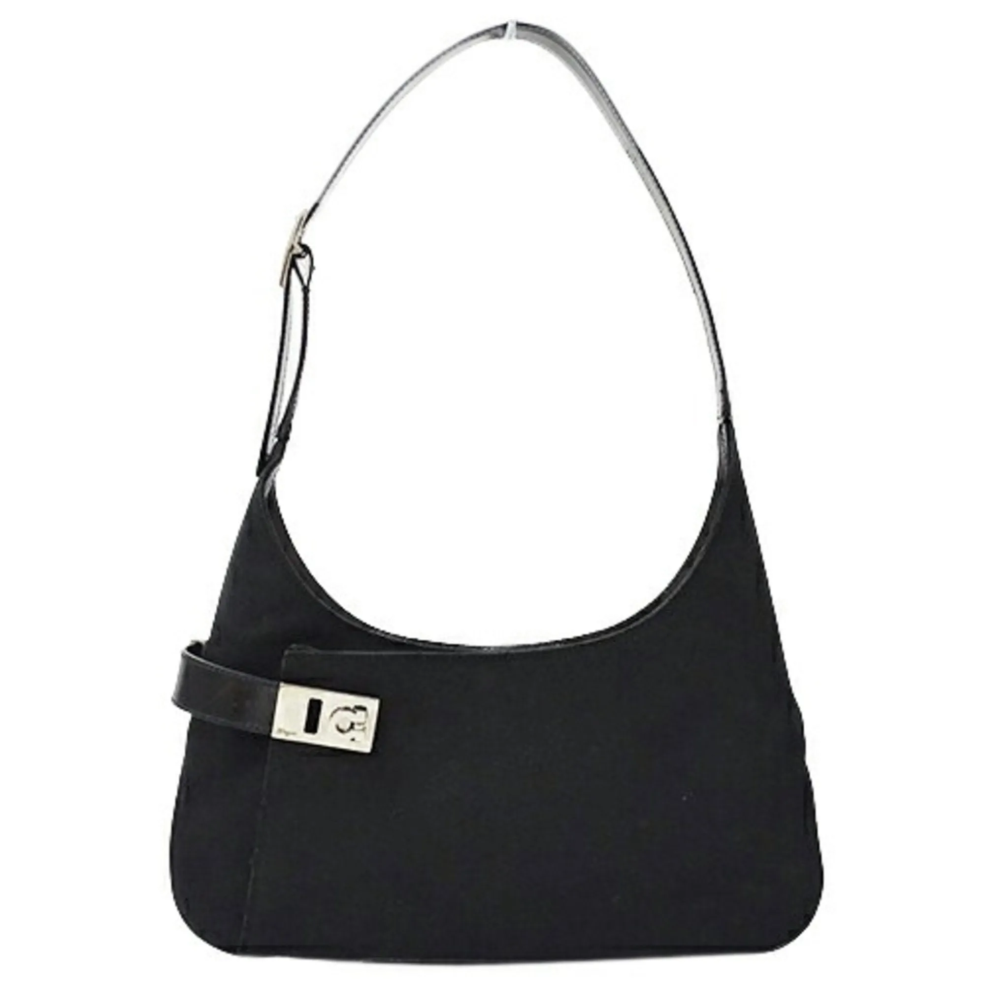 Salvatore Ferragamo  Canvas Shoulder Bag (Pre-Owned)