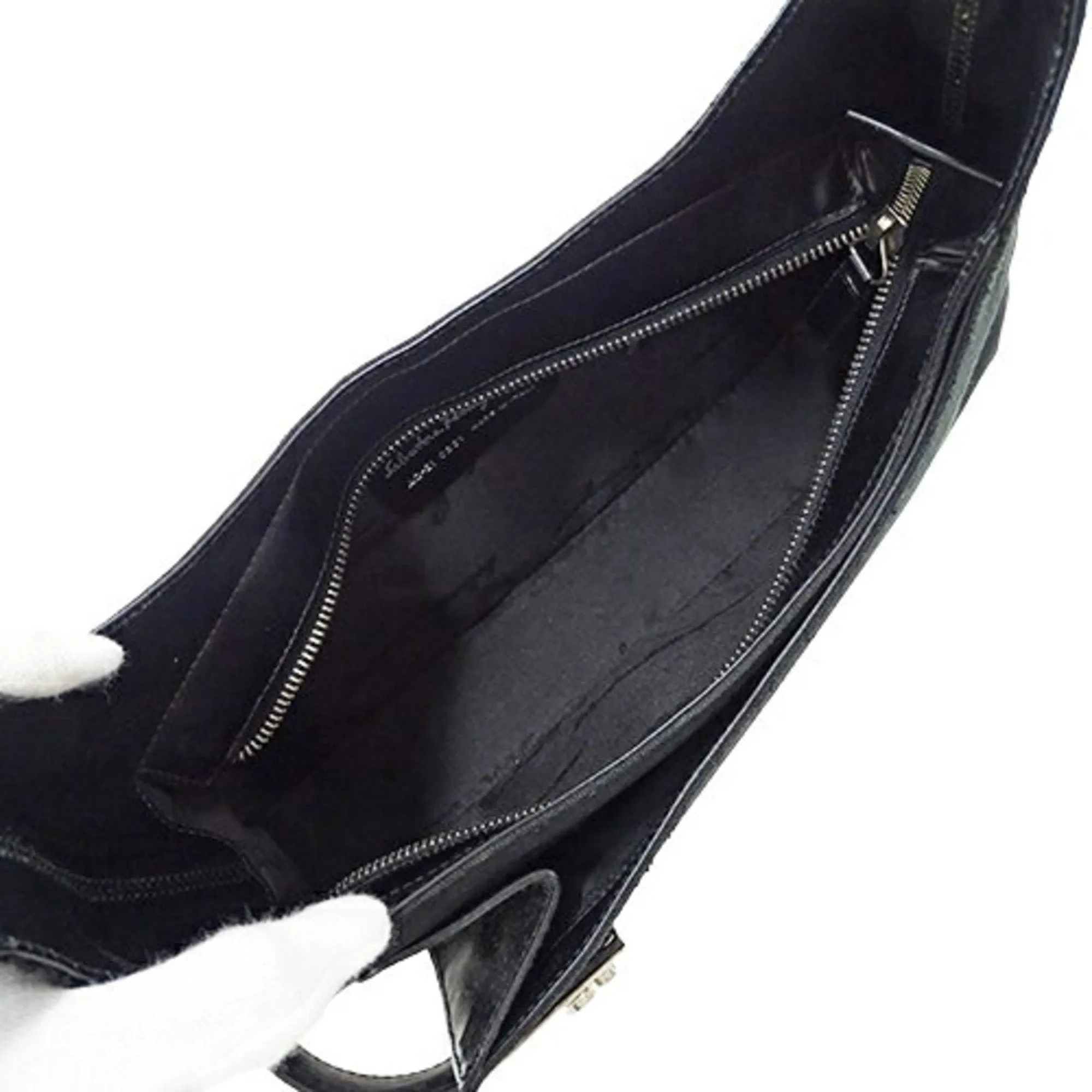 Salvatore Ferragamo  Canvas Shoulder Bag (Pre-Owned)