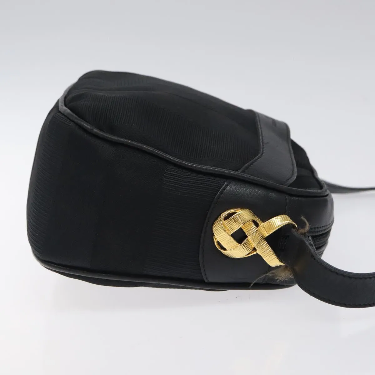 Salvatore Ferragamo Canvas Shoulder Bag (Pre-Owned)