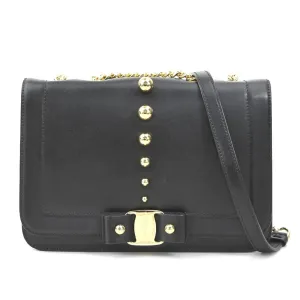 Salvatore Ferragamo  Leather Shoulder Bag (Pre-Owned)