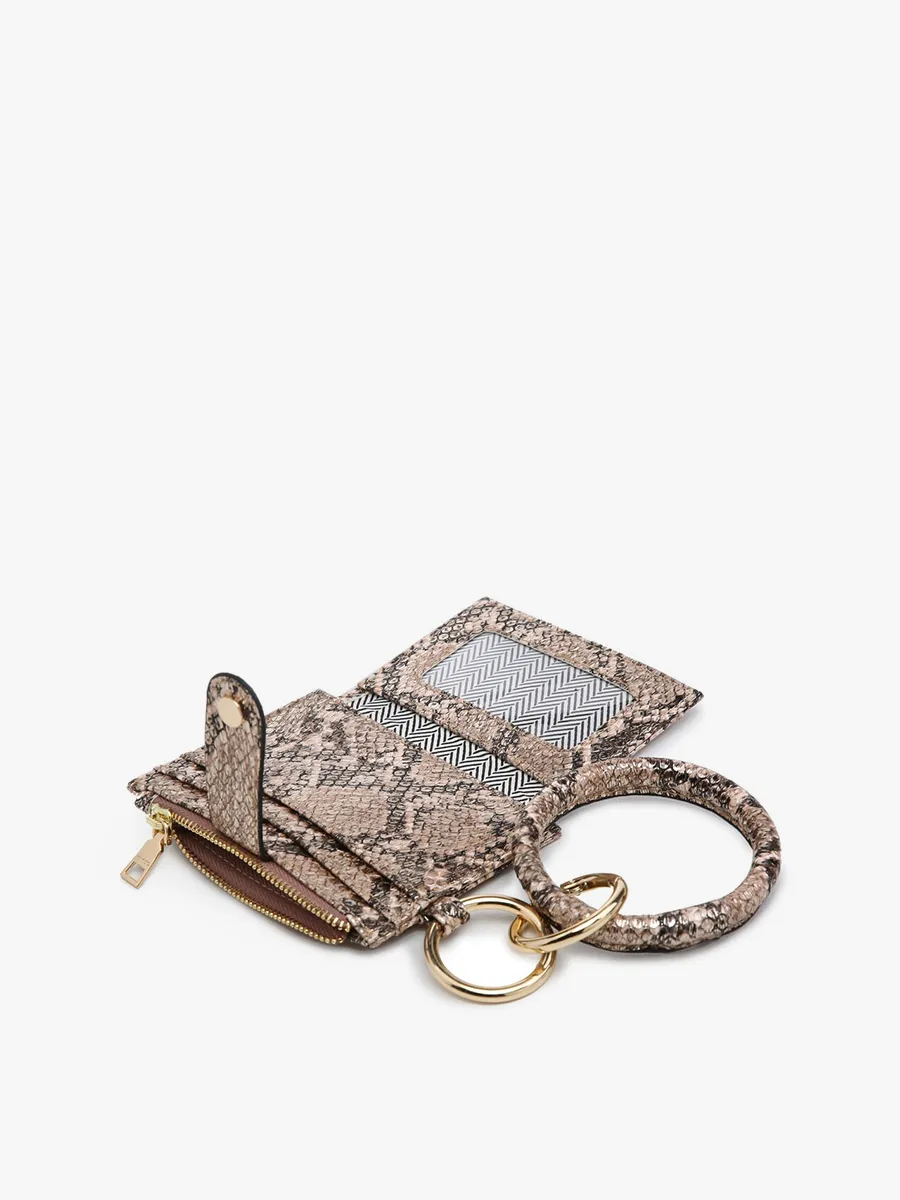 Sammie Denim Wallet w/ Bangle
