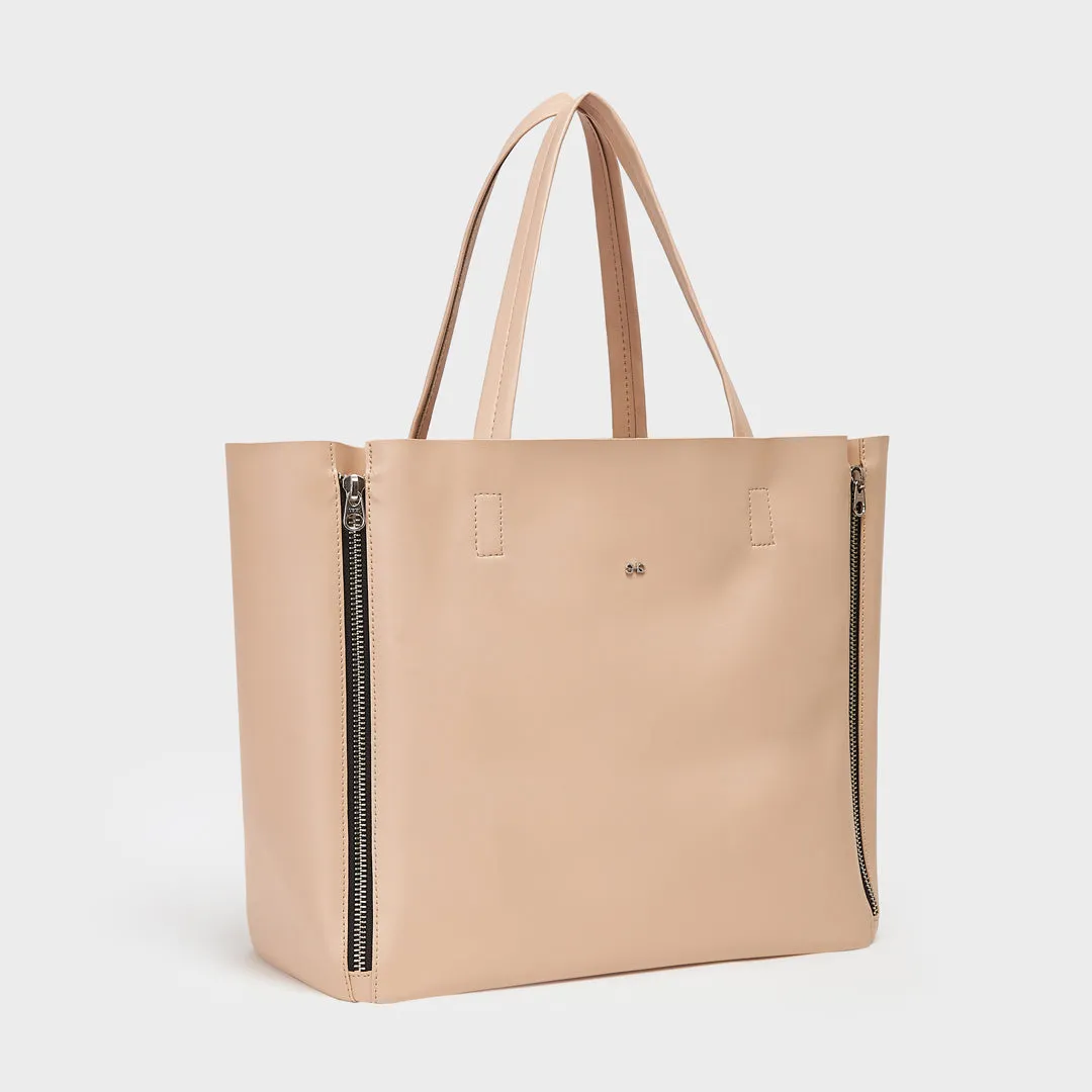 SEOUL SMOOTH VEGAN LEATHER NUDE