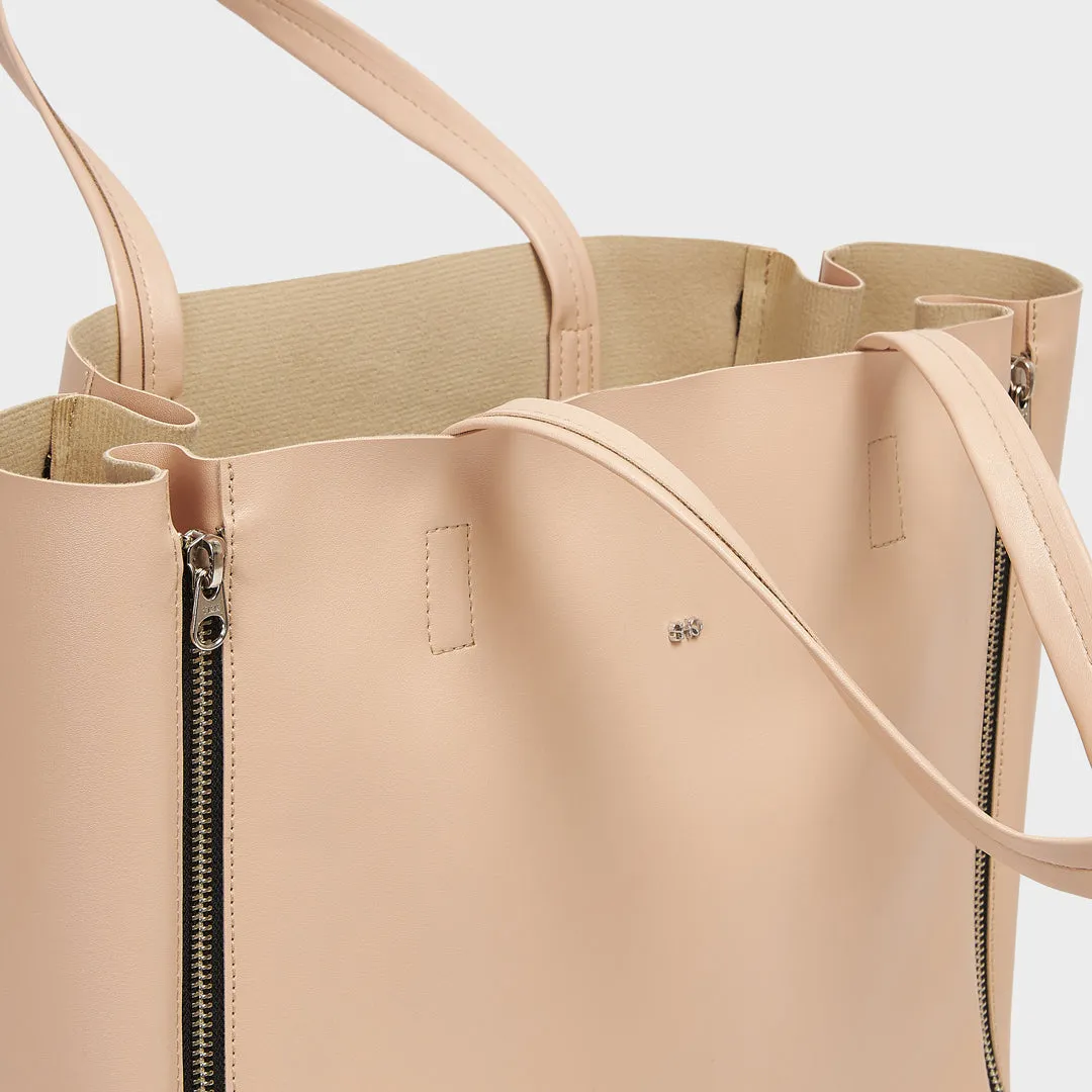 SEOUL SMOOTH VEGAN LEATHER NUDE