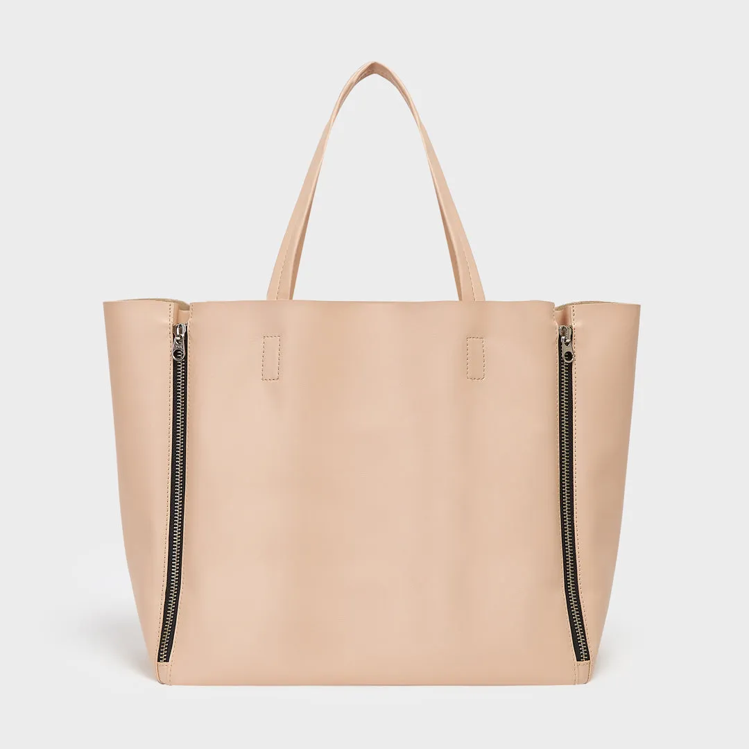 SEOUL SMOOTH VEGAN LEATHER NUDE