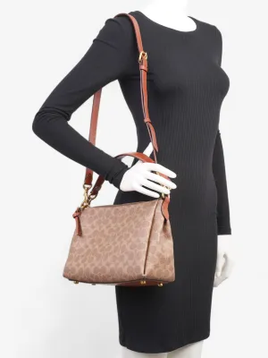 Shay Shoulder Bag Brown Leather